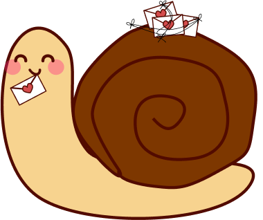 Snail Mail Mascot